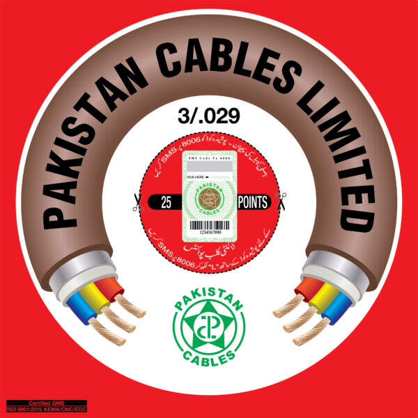 Pakistan Cable 3/29 Red