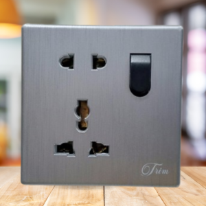 Trim Silver Light Plug