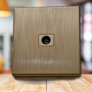 Trim Gold TV Switch