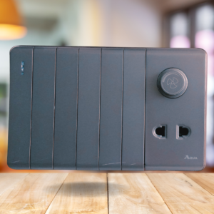 Elegance Grey 6+1+Dimmer