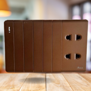 elegance brown 6+2