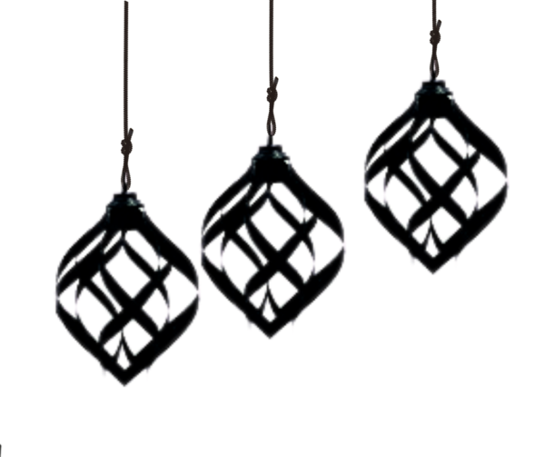pendant light flower shape
