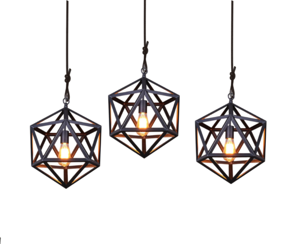 pendant light diamond shape